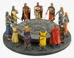 Knights Of The Round Table Statue - King Arthur And The Knights Of The Round Table Sculpture #1907287