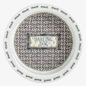 Gien Darling Dog Dog Plate #1907311
