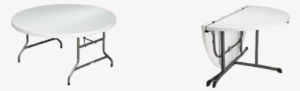 60" Round Table - Lifetime Hdpe Foldable Table - 152 Cm Diameter #1907350
