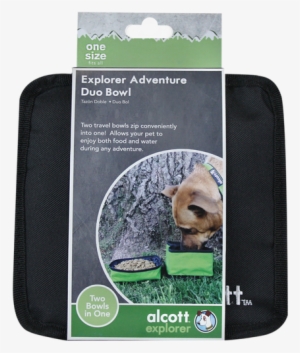 Alcott Explorer Duo Bowl Green #1907455