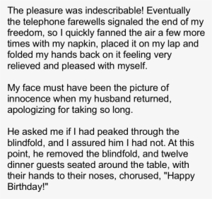 Blindfold Surprise - Number #1907552 Blindfold Surprise - Number #1907552