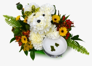Flower Dog N Bowl - Flower Dog #1907666