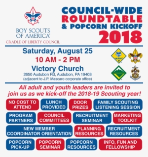 Please Register By August 20 If You Plan On Attending - Boy Scouts Of America #1907872