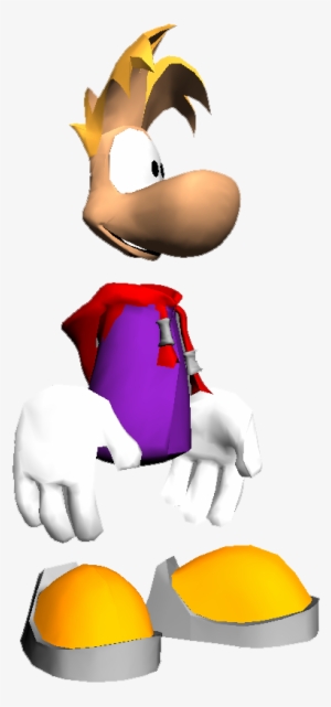 Today I Just Started Learning How To Rip 3d Rayman - Rayman 3d Model #1907915