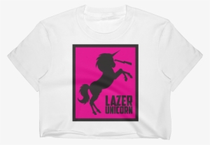 Lazer Unicorn - Crop Top - Posterazzi Be A Unicorn Poster Print By Tara Moss Pdxta1902large #1908053