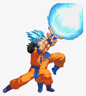 Kamehameha Transparent Sprite - Deviantart Sprites Do Gohan #1908408