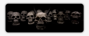 Evil Skulls Bumper Sticker - Steve Harrison And Colleagues #1908780