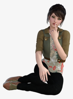 Women Nice Young Isolated Girl Attractive Model - Nice Girl Png #1909393