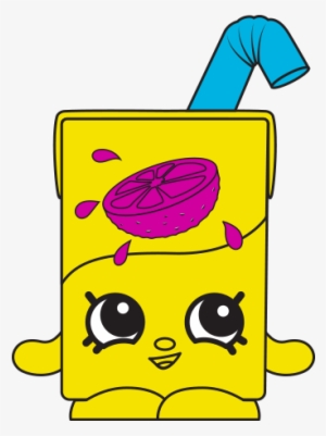 Lucy Juice Box Ct Variant Art - Shopkins Lucy Juice Box #1909651