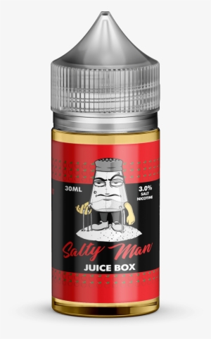 Juice Box By Salty Man 30ml - Salty Man Purple Reign #1909935