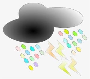 Cloud, Lightning, Weather, Rain, Storm, Milker, Raining - Nuvem Relampago Png #1910191