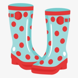 Boots Clipart Purple Rain - Rainboots Clipart #1910432