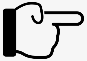 Finger Pointing Icon Png Clip Art Freeuse - Dedo Apuntando Png #1910643
