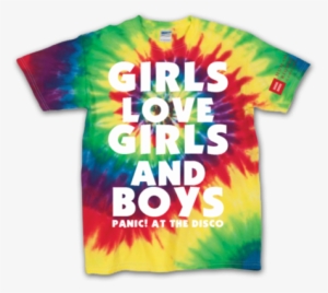 Girls/girls/boys Shirt Hrc - Panic At The Disco Merch Rainbow #1910645