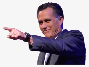 Mitt Romney Pointing Png - Mitt Romney Pointing #1910818