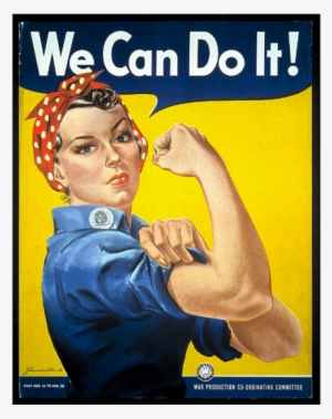 Rosie The Riveter - Norman Rockwell Paintings Woman #1911204
