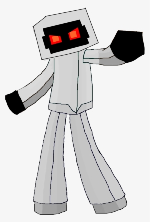 Slenderman Minecraft Fan Art - Minecraft Entity 303 Png #1911256