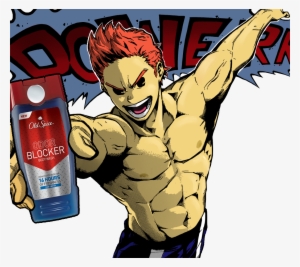 New Old Spice Odor Blocker Body Wash Devastates Odor - Mirio Togata Lucas #1911629