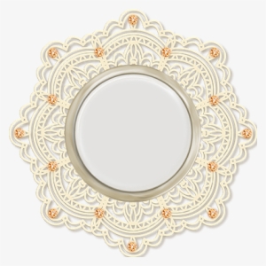 Lace Frame - Circle #1912320