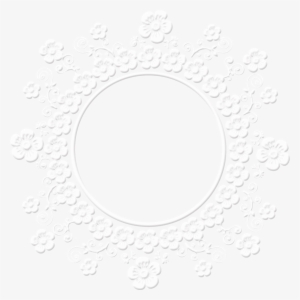 Lace Frame Png - Renda Para Convite Png #1912393