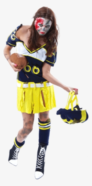 Zombie Footballer Girl - Zombie Football Player Girl #1912711