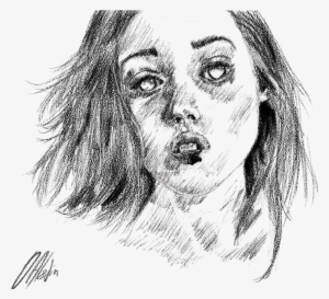 Zombie Girl - Sketch #1912773