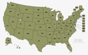 Giclee Painting: Watson's U.s.a. Map 1, 61x41cm. #1913820