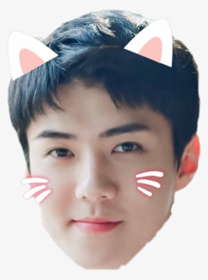 Sehun Exo Cute Oohsehun Sticker Linh Ling Png Exo Sehun - Sehun Cute Sticker #1914152