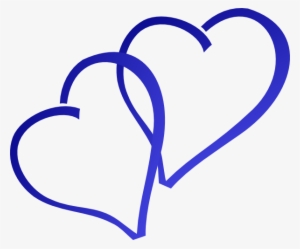 Blue Hearts Clip Art At Clker - Royal Blue Heart Clipart #1915323