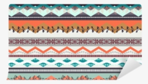 Ethnic Boho Seamless Pattern - Vinyl Wall Mural #1915521