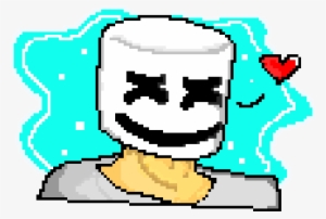 Marshmello - Pixel Art #1915647