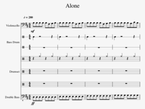 Alone Sheet Music 1 Of 5 Pages - High School Musical #1915835