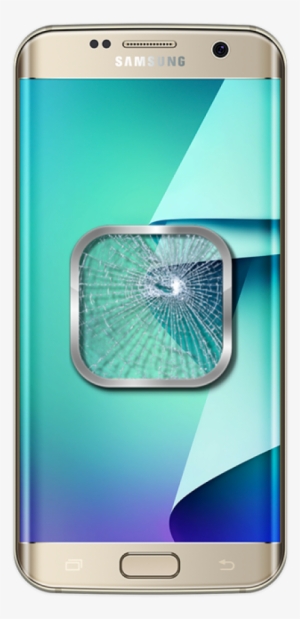 Repair/galaxy S7 Edge Glass Screen Lcd Gold Platinum - Samsung Galaxy S7 Edge #1916144
