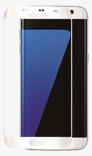 White 3d Edge To Edge Galaxy S7 Edge - Samsung Galaxy S7 Edge Sm-g935f 32gb 4g Wit #1916390