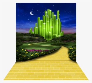 Emerald City Background - Yellow Brick Road To Emerald City #1916906