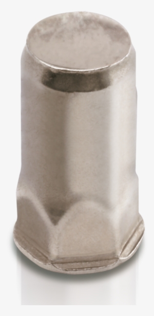 M6 Steel Half Hex Reduced Head Open Rivet Nut | Fnohhrm6ss #1917338