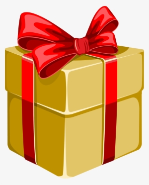 Gift Box Gratis Clip Art Yellow Bow - Imagenes De Caja De Regalo #1917771