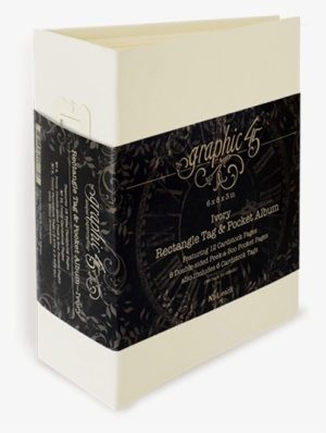 Rectangle Tag & Pocket Album Ivory #1917864