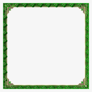 Green Frame Png - Picture Frame #1918172