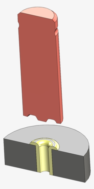 Tubular Rivet Crimped Externally - Illustration #1918174