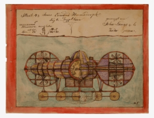 Illustration 43, Measure Across Center - Charles Dellschau #1918448