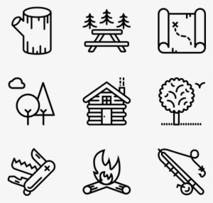 Woods Vector - Drawing #1918609