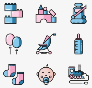 Baby And Toys - Icon #1919181