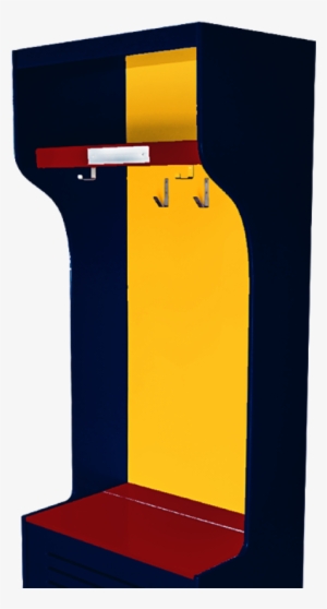 Mini Locker Sport Lockers And Stick Racks (hockey, - Wood #1919251