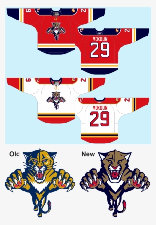 Fla Panthers Logo - Nhl Florida Panthers Multi-use Colored Decal, 5" X #1919344