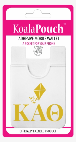 Kappa Alpha Theta<br> Koala Pouch<br>adhesive Wallet - Delta Delta Delta Koala Pouch: Adhesive Wallet #1919371