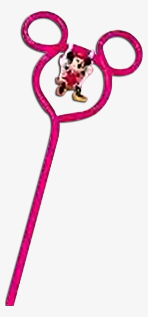 Minnie Mouse Pen Hot Pink Ink Pen - Pen #1919562