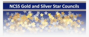 Gold And Silver Star Application - Graphic Design #1919686