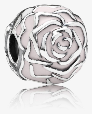 Banner Royalty Free 40 Clip Silver - Pandora Rose Garden Clip #1919749
