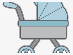 Yellow Stroller Cliparts - Rosa Baby-wagen-duschen-servietten Serviette #1919800